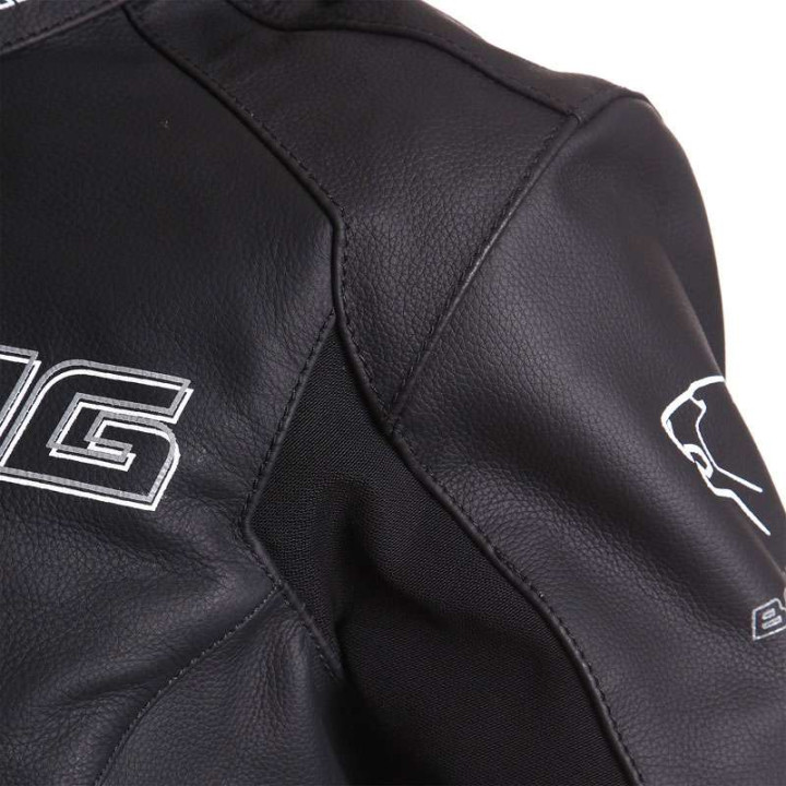 Women's Bering LADY SWITCH leather motorcycle jacket Size 3