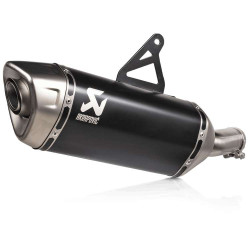 Silencieux homologué AKRAPOVIC Titane noir Honda XL750 Transalp (S-H7SO6-HRTBL)