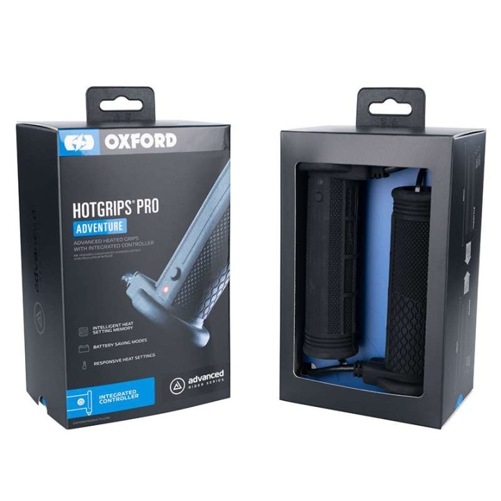 Poignées chauffantes moto Oxford HOTGRIPS PRO ADVENTURE