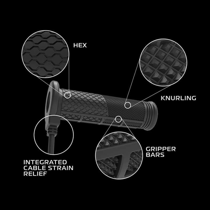 Poignées chauffantes moto Oxford HOTGRIPS PRO ADVENTURE