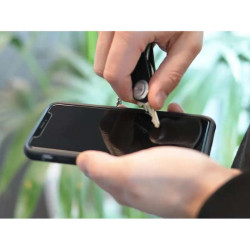 Protection d'écran en verre trempé Quad Lock iPhone 15 et 15 Pro 2