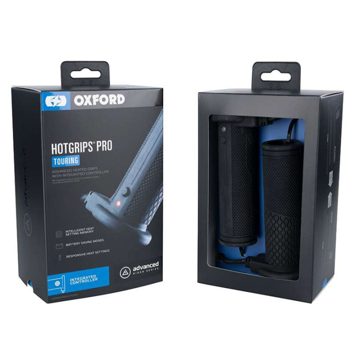 Poignées chauffantes moto Oxford HOTGRIPS PRO TOURING