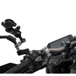 SW-Motech T-Lock smartphone holder on handlebars/view mirror 2