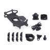 SW-Motech T-Lock smartphone holder on handlebars/view mirror
