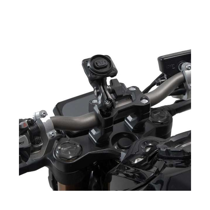 SW-Motech T-Lock smartphone holder on handlebars/view mirror