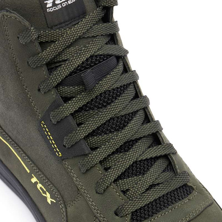 TCX MOOD 2 GORE-TEX GREEN motorcycle sneakers