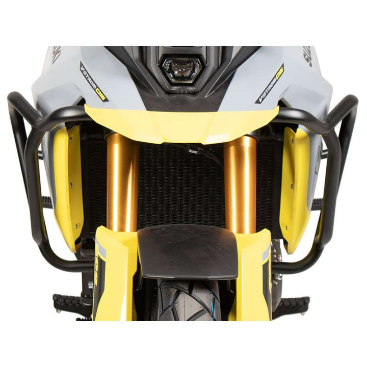 Hepco Becker DL800 V-STROM DE high-mounted black splash guards