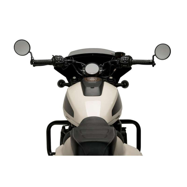Puig FURY SPORT half fairing Matt black (21587) HARLEY DAVIDSON RH1250S SPORTSTER S