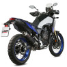 Silencieux homologué Mivv OVAL Classic Inox Noir (Y.064.LZ) Yamaha TÉNÉRÉ 700