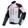 Motorcycle jacket Rukka ECUADO-R GREY/RED