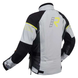 Veste moto Rukka ECUADO-R GRIS/JAUNE 2