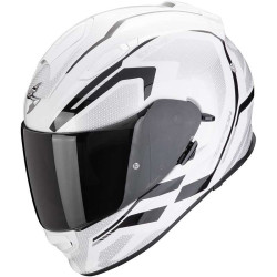 Casque Scorpion EXO-491 KRIPTA BLANC / NOIR