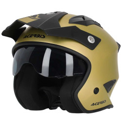 Casque moto jet Acerbis ARIA 22.06 METALLIC OR