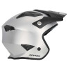 Casque moto jet Acerbis ARIA 22.06 METALLIC ARGENT