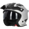 Casque moto jet Acerbis ARIA 22.06 METALLIC ARGENT