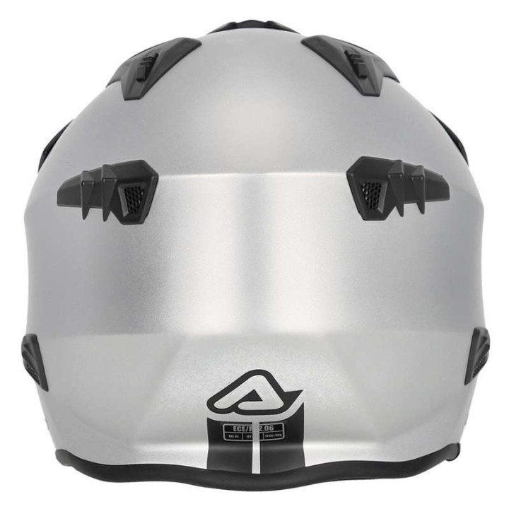 Acerbis ARIA 22.06 METALLIC SILVER jet helmet