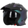 Casque moto jet Acerbis ARIA 22.06 METALLIC CHAMELEON