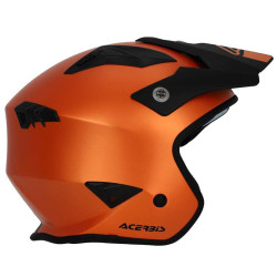 Casque moto jet Acerbis ARIA 22.06 METALLIC ORANGE 2