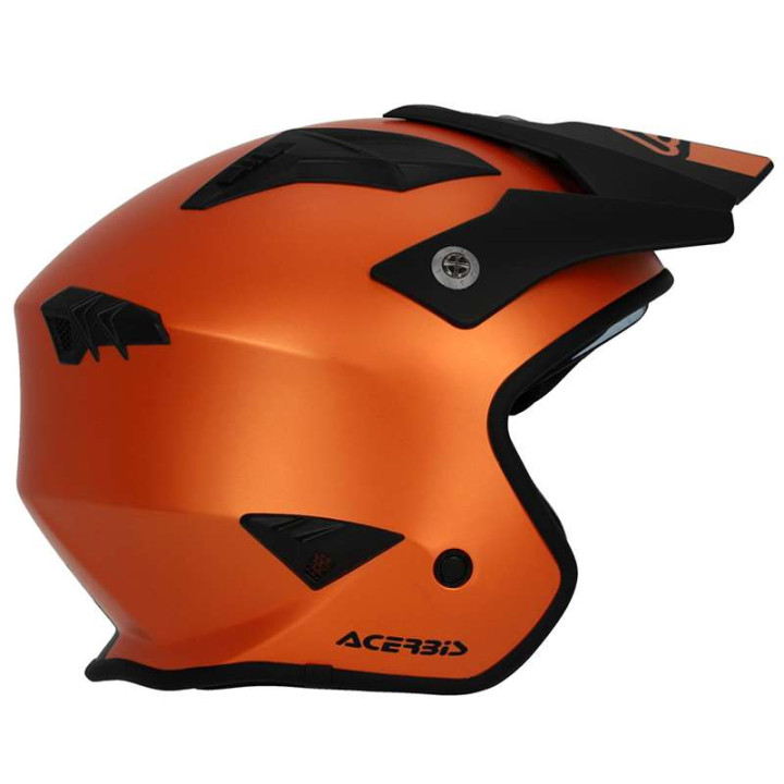 Casque moto jet Acerbis ARIA 22.06 METALLIC ORANGE