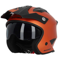 Casque moto jet Acerbis ARIA 22.06 METALLIC ORANGE