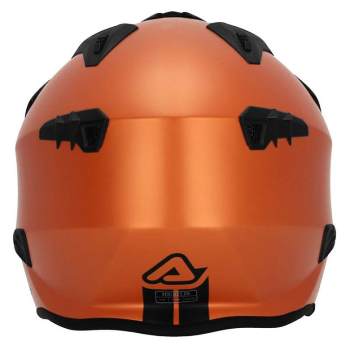 Casque moto jet Acerbis ARIA 22.06 METALLIC ORANGE