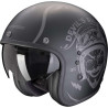 Casque Scorpion BELFAST EVO ROMEO NOIR MAT / ARGENT