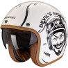 Casque Scorpion BELFAST EVO ROMEO CREME / NOIR
