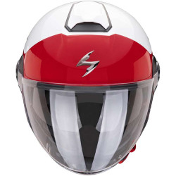 Casque moto Scorpion EXO-CITY II MALL BLANC / ROUGE 2