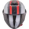 Casque moto Scorpion EXO-CITY II VEL GRIS / ROUGE