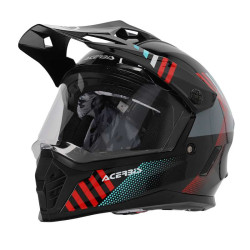 Casque moto enfant Acerbis RIDER JUNIOR 22.06 NOIR/ROUGE