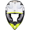 Casque cross Scorpion VX-16 EVO AIR FUSION Noir / Blanc / Jaune
