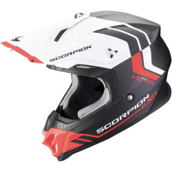 Casque cross Scorpion VX-16 EVO AIR FUSION Noir / Blanc / Rouge
