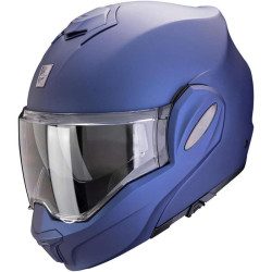 Casque moto modulable Scorpion EXO-TECH EVO PRO SOLID BLEU