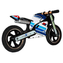 Kiddimoto SUPERBIKE Draisienne BLUE 2