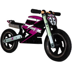Kiddimoto Draisienne SUPERBIKE FUCHIA