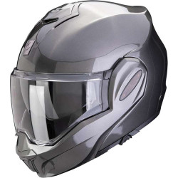 Casque moto modulable Scorpion EXO-TECH EVO PRO SOLID GRIS METAL