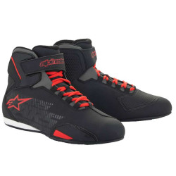 Alpinestars SEKTOR Black/Bright Red sneakers