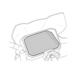 Speedometer cover Puig (21758W) Kawasaki Z650 / Ninja ZX-4R