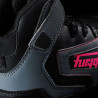 Women's Furygan V4 EASY D3O Lady Vented BLACK/ROSE motorcycle sneakers
