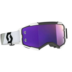 Masque cross Scott FURY 2023 Black/White Purple Chrome