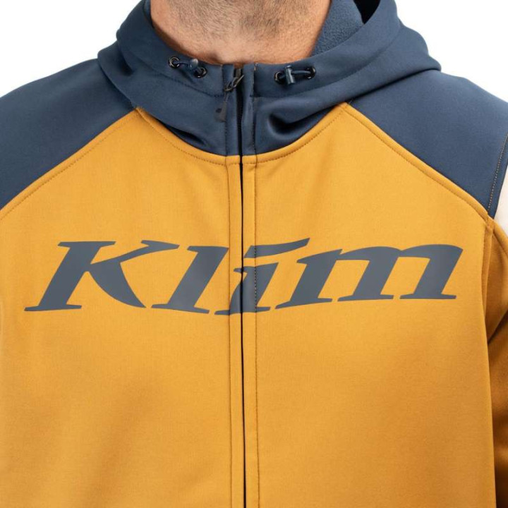 Gilet Klim STEALTH - Golden Brown-Dress Blue