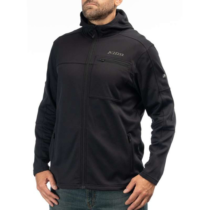 Klim GLACIER HOODIE Vest Black