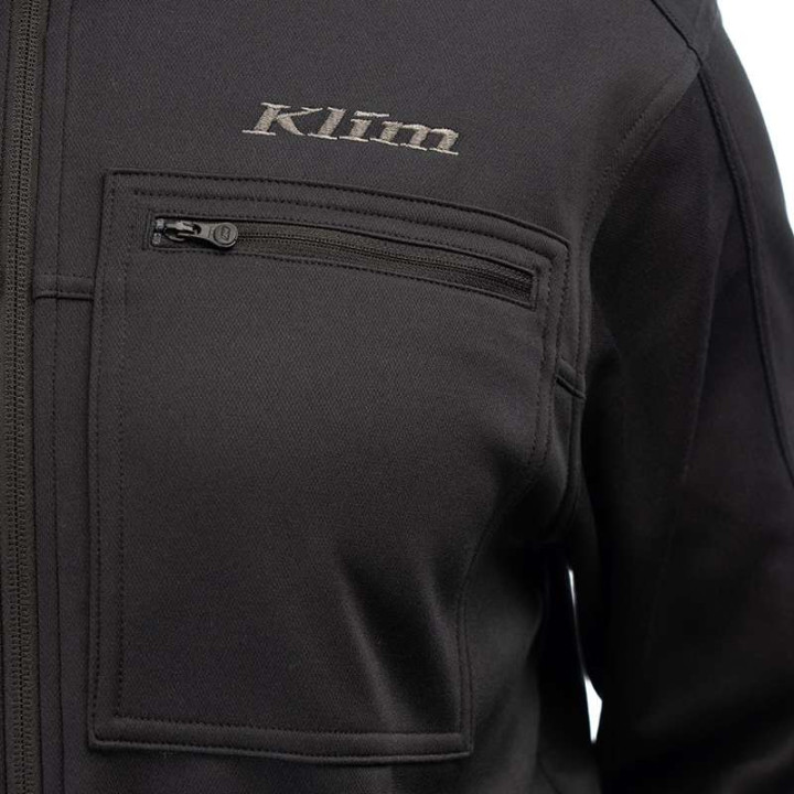 Gilet Klim GLACIER HOODIE Noir