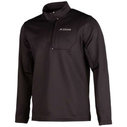 KLIM DEFENDER 1/4 zip pullover Black