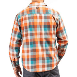 KLIM ALDERSON MIDWEIGHT FLANNEL Shirt Red/Orange  2