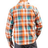 Chemise KLIM ALDERSON MIDWEIGHT FLANNEL Rouge/Orange 
