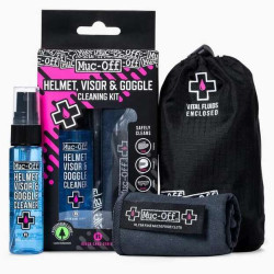 Kit entretien écran et masque Muc-Off Visor, Lens & Goggle