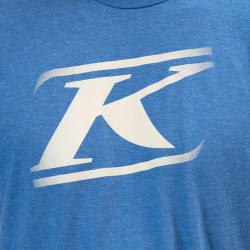 Tee-shirt Klim DRIFT TRI-BLEND Bleu 2