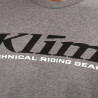 Tee-shirt Klim K CORP SS T Gris