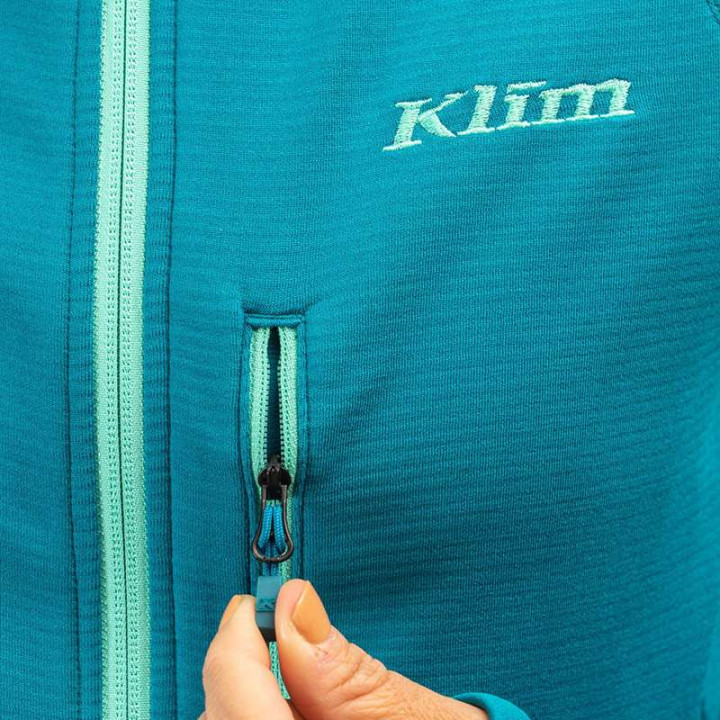 Gilet femme Klim HALO Bleu